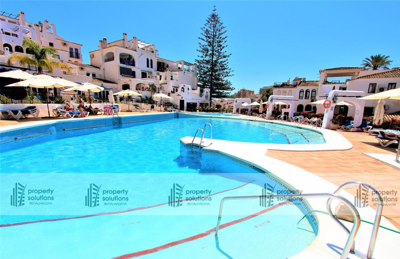 Pueblo Evita - Playa A 400M - Terraza Con Barbacoa Privada- Zona Avenida De Las Palmeras Appartement Benalmádena Buitenkant foto