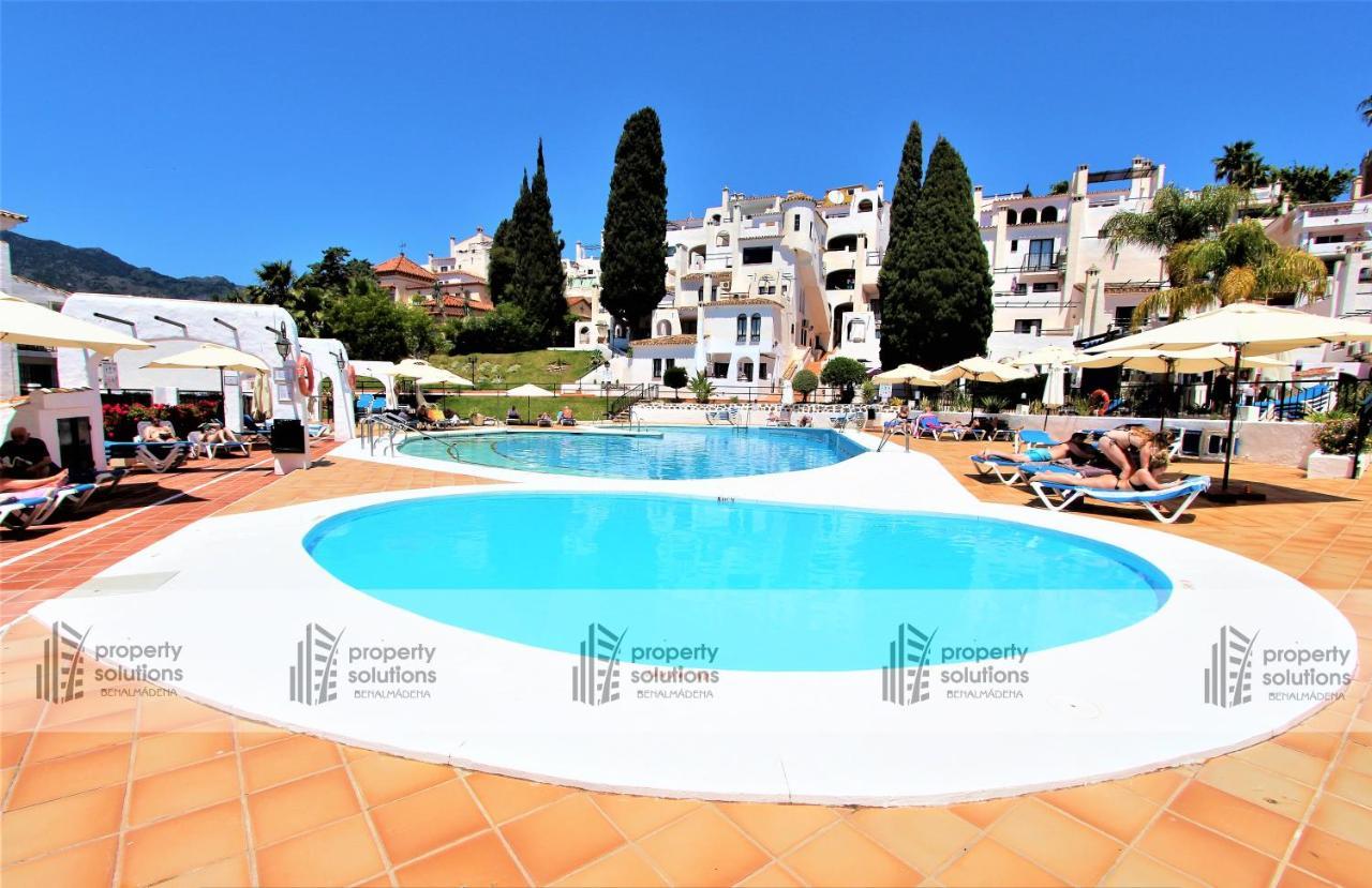 Pueblo Evita - Playa A 400M - Terraza Con Barbacoa Privada- Zona Avenida De Las Palmeras Appartement Benalmádena Buitenkant foto